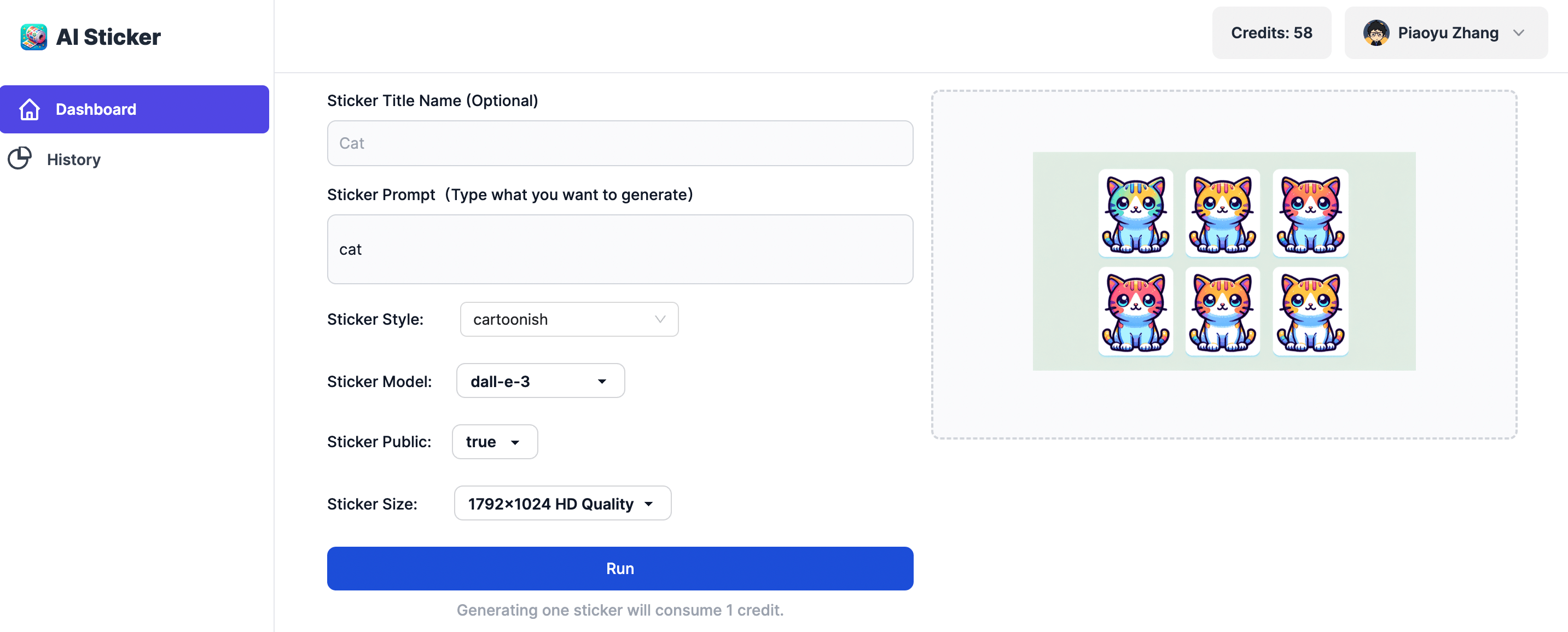 free sticker maker ai